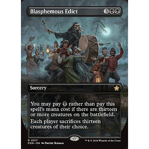 Blasphemous Edict