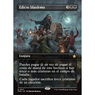 Blasphemous Edict