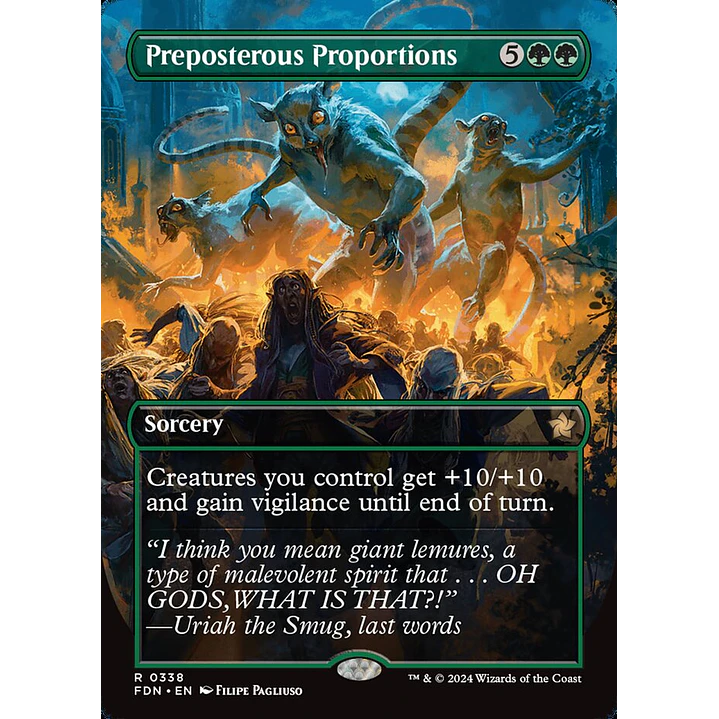 Preposterous Proportions 1