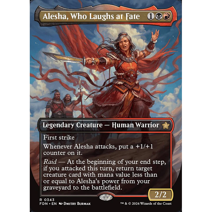 Alesha, Who Laughs at Fate 2