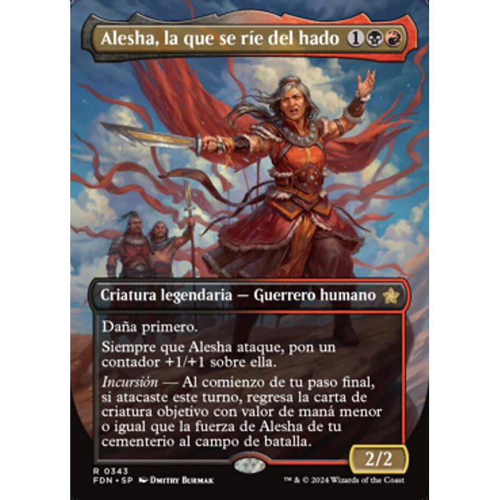 Alesha, Who Laughs at Fate 1