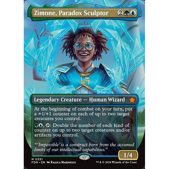 Zimone, Paradox Sculptor 2