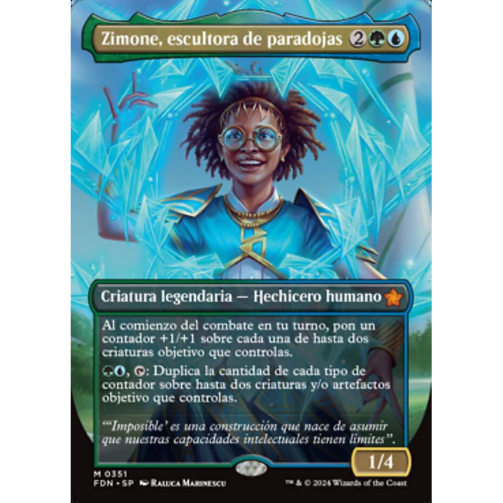 Zimone, Paradox Sculptor 1