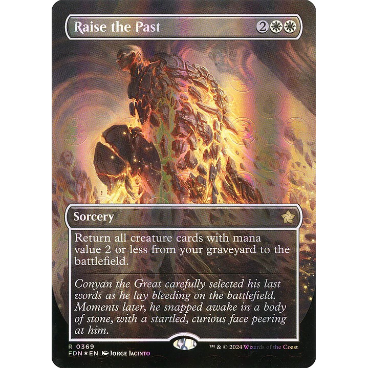 Raise the Past 1