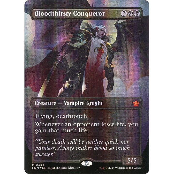 Bloodthirsty Conqueror 1