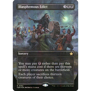 Blasphemous Edict