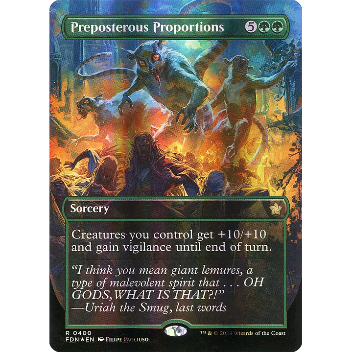 Preposterous Proportions 1