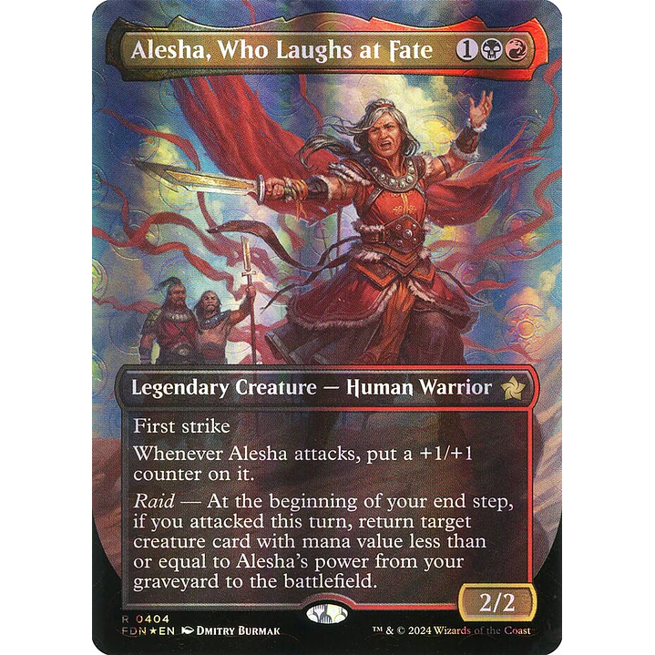 Alesha, Who Laughs at Fate 1