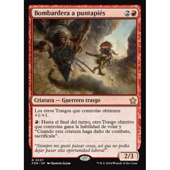 Dropkick Bomber 1