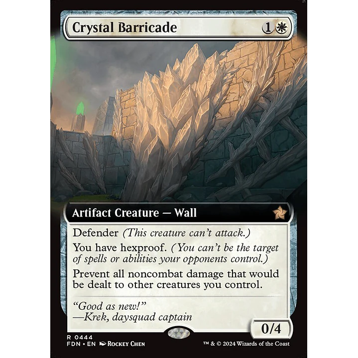 Crystal Barricade 1