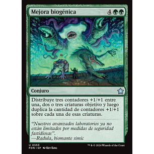 Biogenic Upgrade