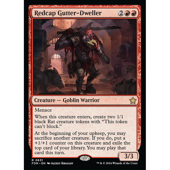 Redcap Gutter-Dweller 1