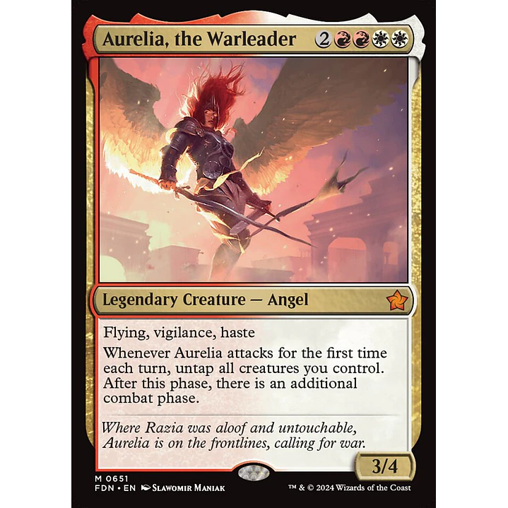Aurelia, the Warleader 1