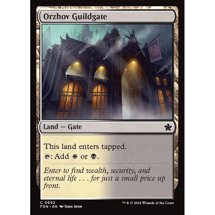 Orzhov Guildgate 1