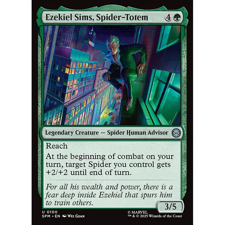 Ezekiel Sims, Spider-Totem 1