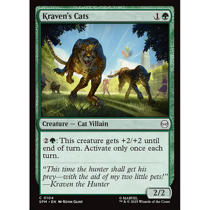 Kraven's Cats 1