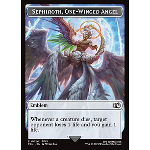 Sephiroth, One-Winged Angel Emblem - Token
