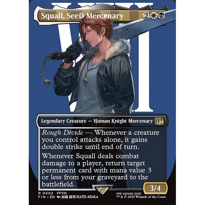 Squall, SeeD Mercenary 1