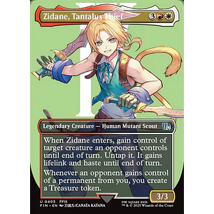 Zidane, Tantalus Thief