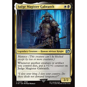 Judge Magister Gabranth