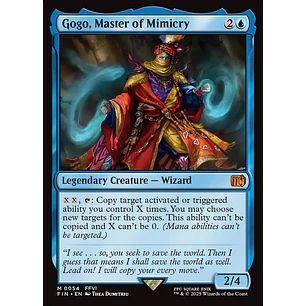 Gogo, Master of Mimicry
