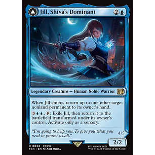 Jill, Shiva's Dominant // Shiva, Warden of Ice