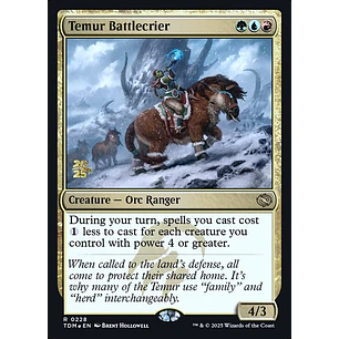 Temur Battlecrier - Promo