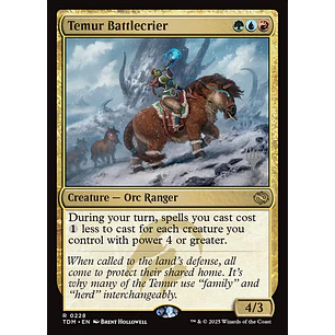 Temur Battlecrier - Promo