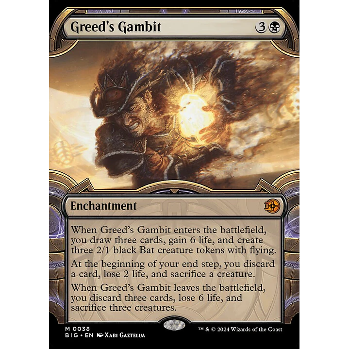 Greed's Gambit 1
