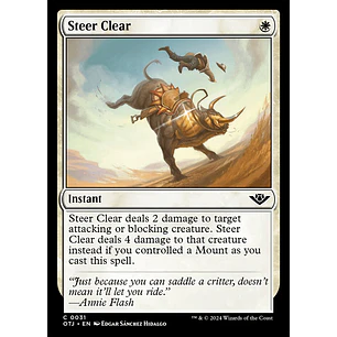 Steer Clear