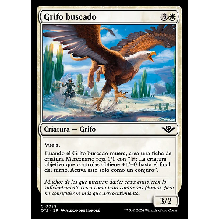 Wanted Griffin 1