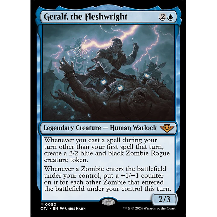 Geralf, the Fleshwright 1