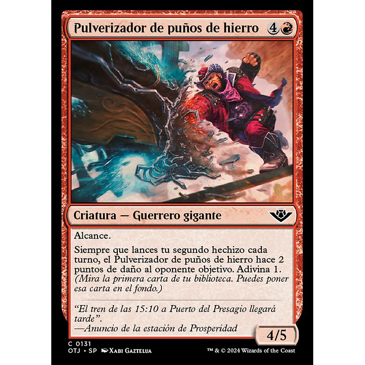 Iron-Fist Pulverizer 1