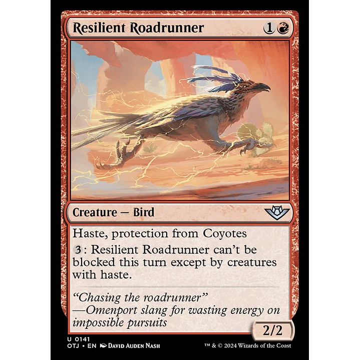 Resilient Roadrunner 1