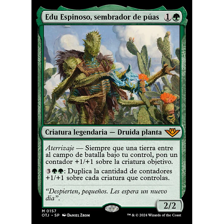 Bristly Bill, Spine Sower 1