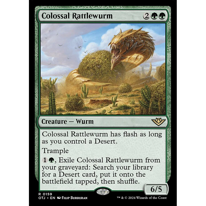 Colossal Rattlewurm 1