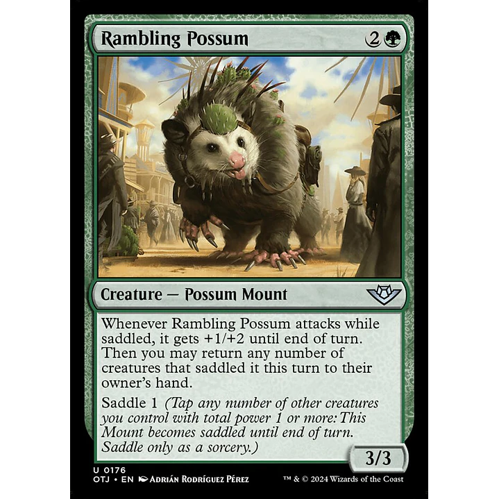 Rambling Possum 2