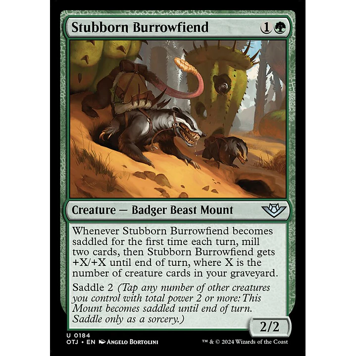 Stubborn Burrowfiend 2