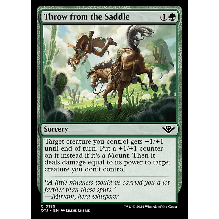 Throw from the Saddle 2