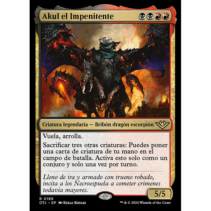 Akul the Unrepentant 1