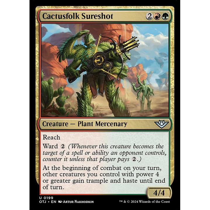 Cactusfolk Sureshot 2