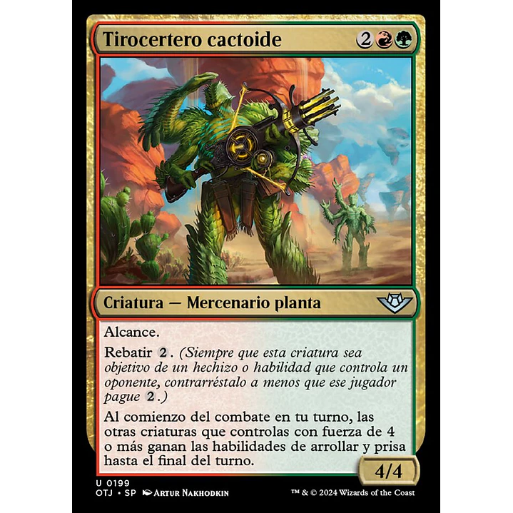 Cactusfolk Sureshot 1