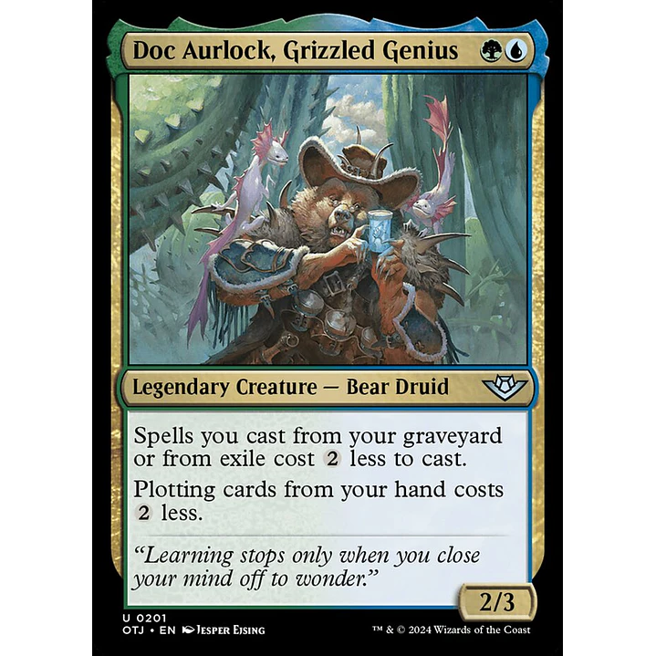 Doc Aurlock, Grizzled Genius 2