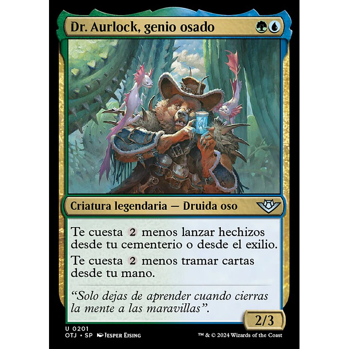 Doc Aurlock, Grizzled Genius 1