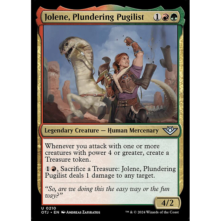 Jolene, Plundering Pugilist 2