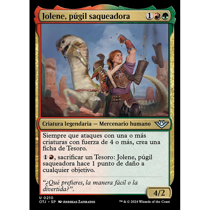 Jolene, Plundering Pugilist 1