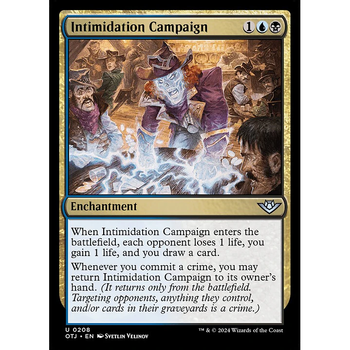 Intimidation Campaign 2