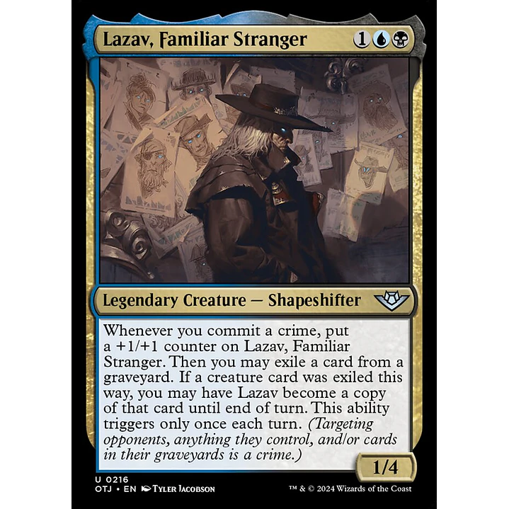 Lazav, Familiar Stranger 2