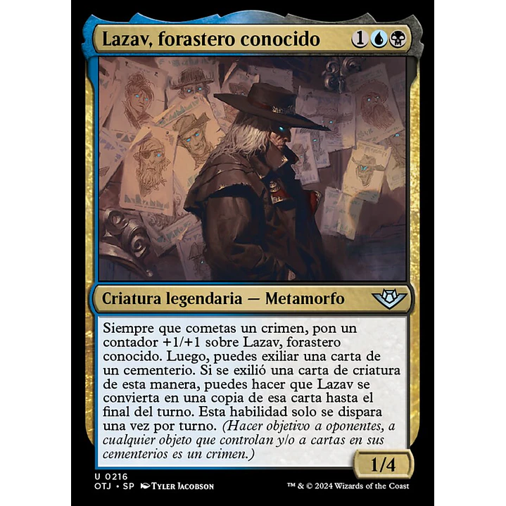 Lazav, Familiar Stranger 1