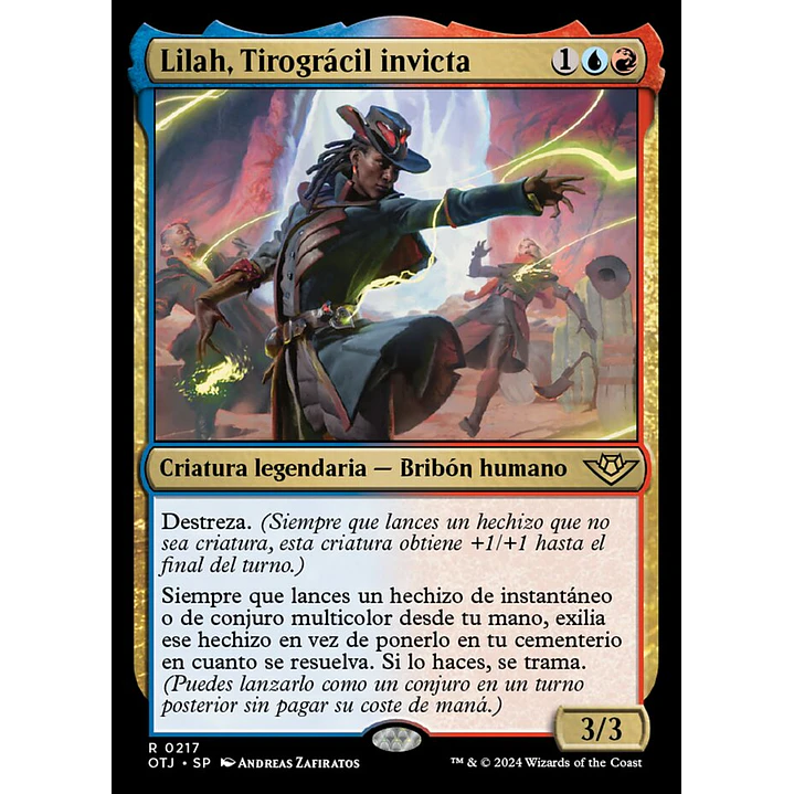 Lilah, Undefeated Slickshot 1